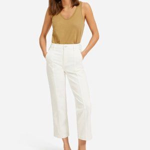 Everlane White Utility Straight-Leg Pant NWT